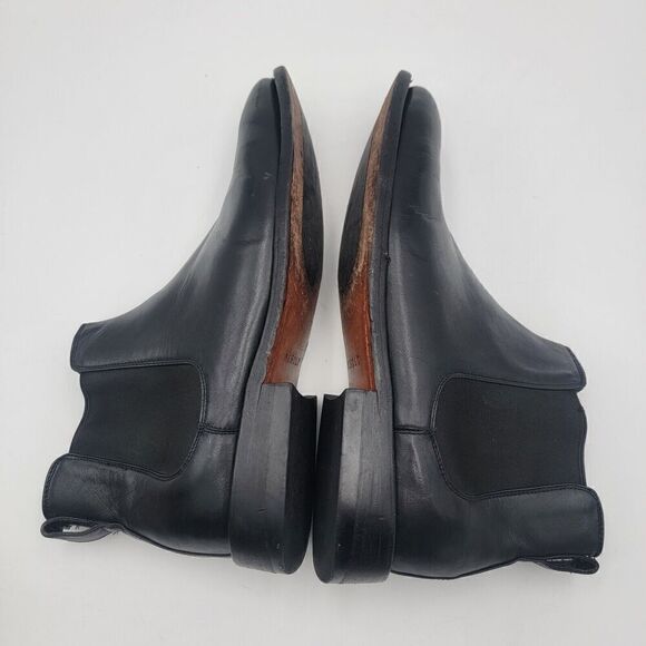 Nisolo Black Leather Slip-on Chelsea‎ Boots Men’s Size 9 Everyday Shoes Mens main image 8